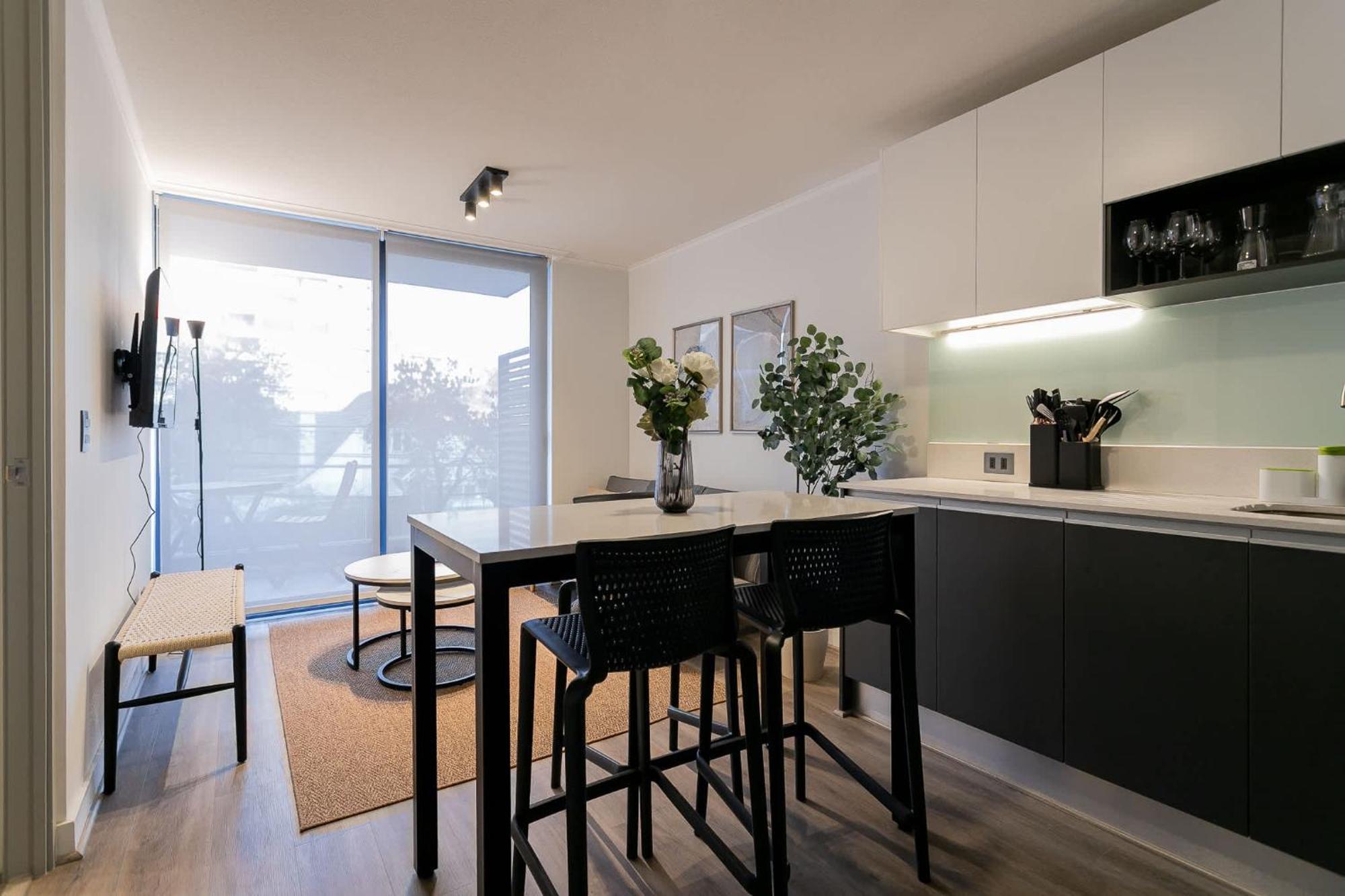 Apartamento Chic Providencia Retreat Cozy 1br For 3 Guests Santiago